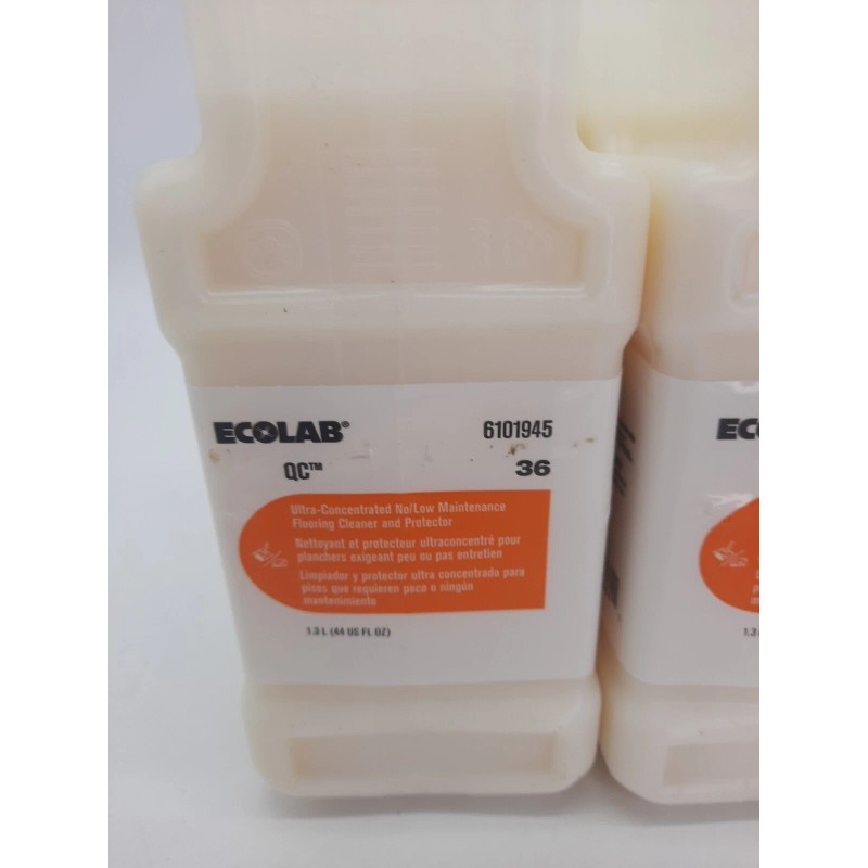 ecolab 2X Ecolab 6101945 Consentrated low Maintenance Flooring Cleaner &