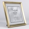 Lawrence Frames Bead Border Design, 5x5, Satin Gold