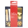 Create Christmas Bow and Ribbon Set, Metallic Gold