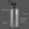 Takeya Originals 24 oz Vacuum Insulated Stainless Steel Water Bottle