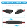 ELECTOP - Cable de extensión de conector SAE, enchufe de