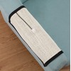 HAOZAIKEJI Cat Scratcher Mat Sofa Protector Natural Sisal Cat Scratching