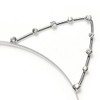 Rosenice Cat Ear Headband with Rhinestones For Masquerade Party, Christmas