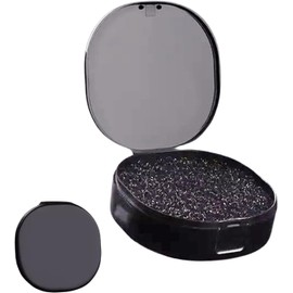 Limpiador de Brochas de Maquillaje Esponja De Limpieza En Seco Portátil Esponja Limpiadora Para Brochas De Maquillaje Para Mujeres Principiantes y Entusiastas del Maquillaje en Casa