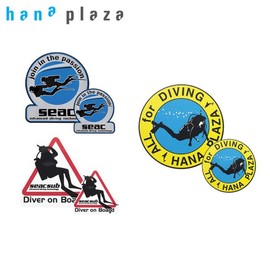 Hana Plaza Scuba Diving Air Tank Cylinder Sticker Small / 하나프라자 스쿠버다이빙 공기통 실린더 스티커 소