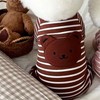 Dog Pajamas Striped Soft Warm Comfortable Fashionable 4 Legs Pet
