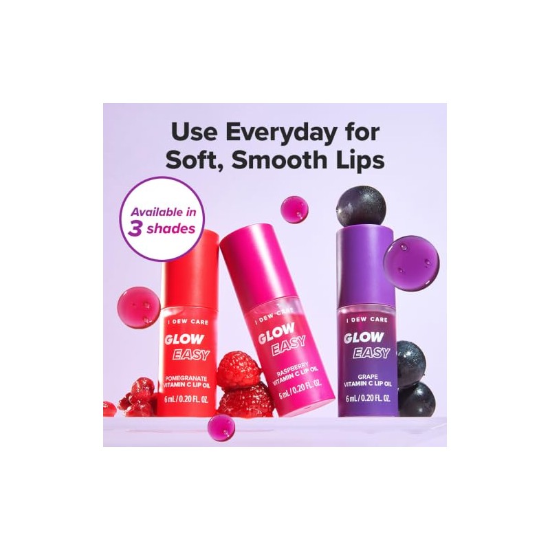 I DEW CARE - Aceite de labios coreano Glow Easy