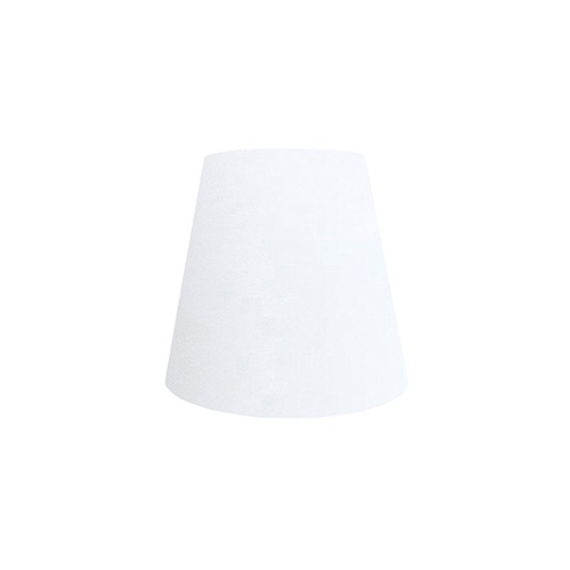 lamp-shade K-20130 Catch Type Replacement Lampshade, Cotton Cloth, White, Diameter