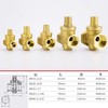 Pressure Regulator Valve Reducing Valve Adjustable Brass Water Pressure Valve