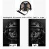 Hdlsina Tactical Shooting Headset + with U94 PTT 2pin with