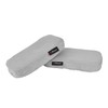 Arozzi アームレストパッド Memory Foam Armrest Pads Gray アームピロー メモリーファーム採用 調整可能なゴムバンド付属