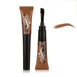 Eyebrow Tint Waterproof Brow Gel, Eyebrow Dye Kit with Gentle Formula for Sensitive Skin, Eyelash Tint 2-in-1 Design for DIY Use, Brow Dark Natural (03# Taupe)