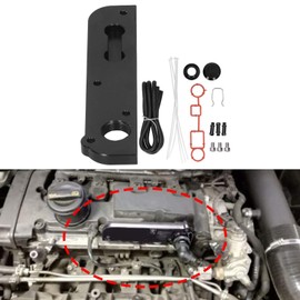Pcv Delete, placa ciega ligera de Pcv resistente y duradera con anodizado negro para Tts 2.0T Fsi Mk2 2009-2015 para 2.0T Fsi Mk2 2008-2015