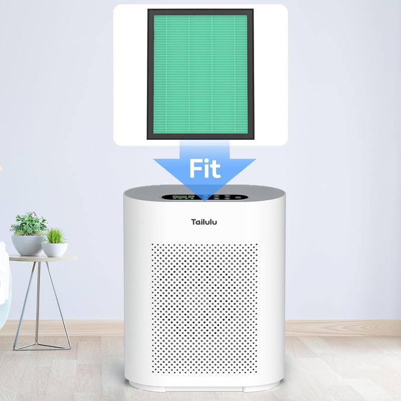 Tailulu Air Purifier Filter HQKJ-180 Air Purifier, H14 Grade True