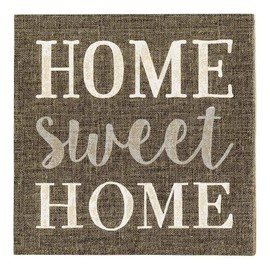Restaurantware - Servilleta de papel gris oscuro - Home Sweet Home - 13 x 13 pulgadas, caja de 20 unidades,