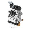 QWORK® Carburetor set for 52cc, 49cc, 43cc brush cutter engine,