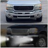 DNA MOTORING FL-ZTL-358-CH Pair of Full LED Fog Lights Compatible