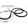 Replacement Rubber Gasket Seal Ring 30 oz Tumbler Compatible with