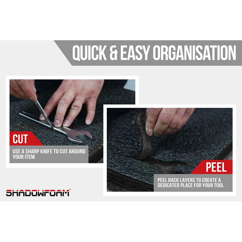 Shadow Foam Mini Systainer Inserts – for Festool Mini T-LOC