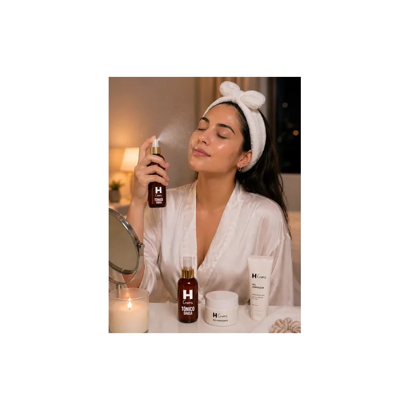 Tónico Facial Antibacterial Hcrems Control Grasa 50 Ml