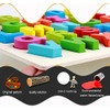 Cisixin Wooden Puzzle ABC Letters Wooden Toy, Best Wooden Toy