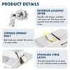 YUCHENGTECH Commercial Door Push Bar Panic Exit Device with Alarm