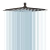 BESy 12 Inch Rain Shower Head, 12" Square Rainfall &