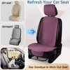 1 Pack Linen Car Seat Cover Front Seat Covers Soft