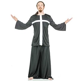 Túnica inspirada en Danzcue para niños, Negro-blanco, S-M-Child