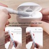 Bluetooth Earbuds Cleaner Kit Pen，Shape with Soft Brush for Wireless