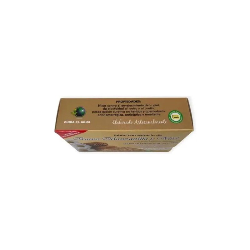 Jabón García Avena Miel 1 Pieza 125g Ecológico Biodegradable