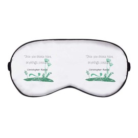 'Once You Choose Hope, Anything's Possible' Sleep/Travel Eye Mask (EY00023348)