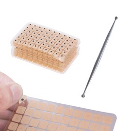 600 Ear Seeds Acupuncture, Ear Massage Stickers, Disposable Ear Seeds, Acupuncture Pen, Acupressure Pen, Massage Pen, Meridian Pen Acupressure Stick, Acupuncture Sticks, Scar Care Stainless Steel