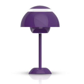 Piashow Desk Lamp, LED Table Lamp, Dimmable Table Lamp, 3 Colours, Bedside Lamp, USB Type-C Connection, Iron Acrylic Table Lamp for Room, Office (Purple)