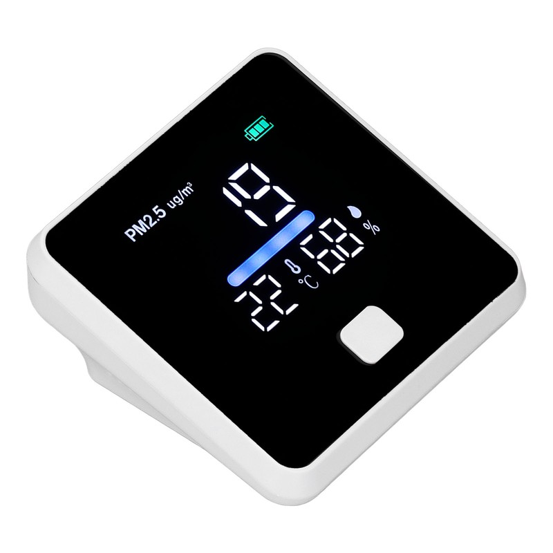 3 in 1 Air Quality Monitor Timely Accurate Measurement Temperature