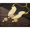 Jewar Pearl Choker beads Necklace Set Ad Cz Jewelry For