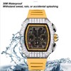 Men Mechanical Watch 30M Waterproof Dial Hollow Automatic Mechanical Wrist