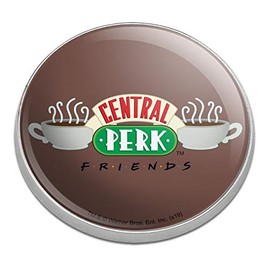 GRAPHICS & MORE Friends Central Perk Logo Golfing Premium Metal Golf Ball Marker