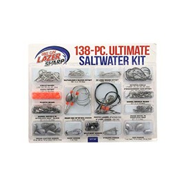 Eagle Claw Lazer Sharp Ultimate Saltwater Terminal KIT, Multi, One Size (LSWKWM-2)