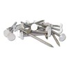 250 x UPVC 40mm Poly Top Pins Nails Plastic Headed