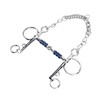Horse Mouth Bit 125mm Stainless Steel Horse Snaffle Bit for