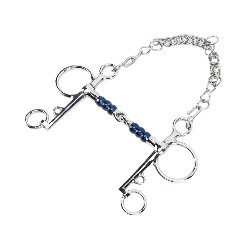 Horse Mouth Bit 125mm Stainless Steel Horse Snaffle Bit for