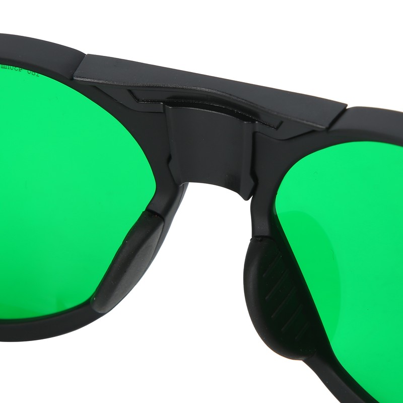 Professional Laser Protective Goggles Portable Beauty Workshop Safety Glasses (Green)