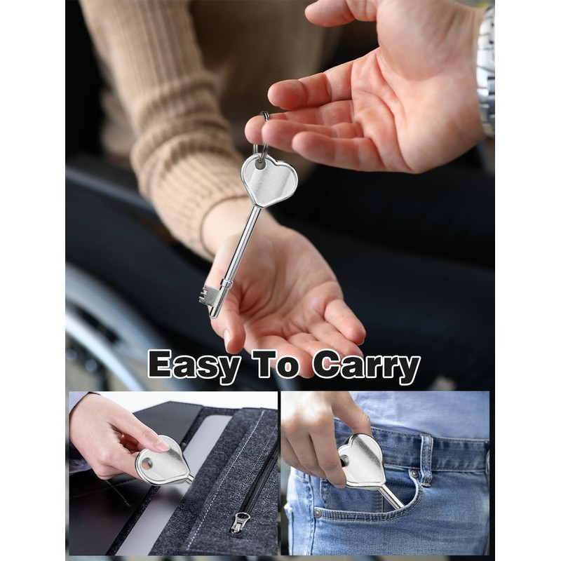 Radar Key for Disabled Toilet UK 2 Pack, Mellbree Toilet