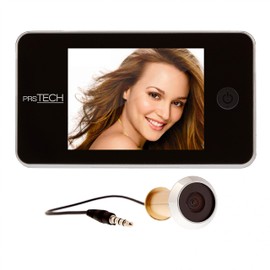 prsTECH® DoorCAM DC2 Digitaler Türspion | 3,5 Zoll LCD Display | für Türstärken von 38-110mm | Türspion für deine Haustüre