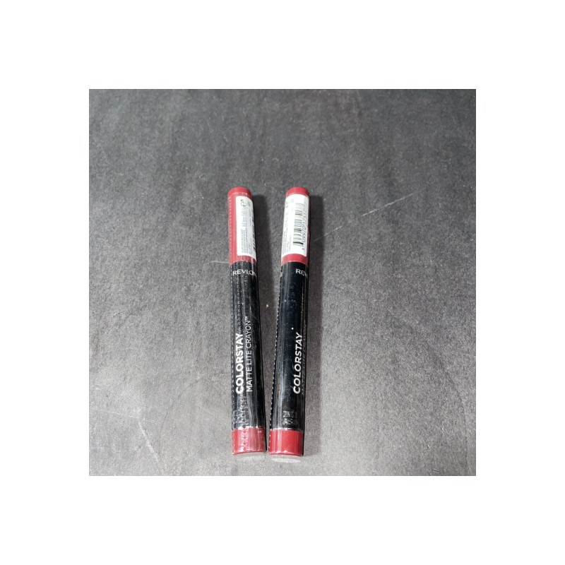 2 Pack Revlon Colorstay Matte Lite Lip Crayon 011 Lifted