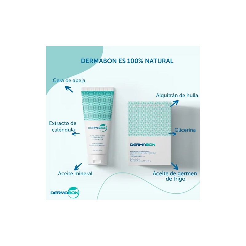 Kit 3 Jabones Dermabon De 90 Gr C/u Y Una