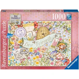 Ravensburger 17619 Bee Friendly 1000 Piece Jigsaw Puzzles for Adults and Kids Age 12 Years Up-Animals & Insects, Multicolour, One Size
