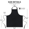 Morefaz 2 or 1 Pack Unisex Adjustable Apron Cooking Kitchen