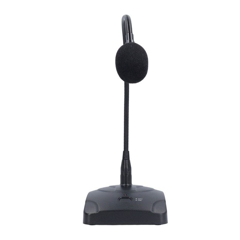 Goose Neck Microphone with XLR Jack 360 Degree Hose Desktop